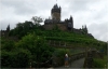 Cochem - In tutta la sua bellezza, a più di 100 m sopra il fiume Mosella, sorge la fortezza Reichsburg.