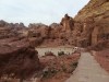 Antica città di Petra - la salita è faticosa ma lo spettacolo visibile dietro le nostre spalle è mozzafiato